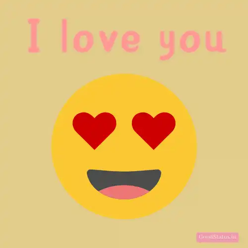 i love you emoji dp