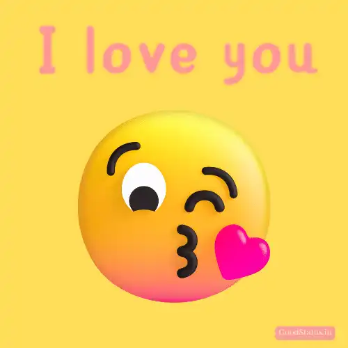 i love you emoji whatsapp