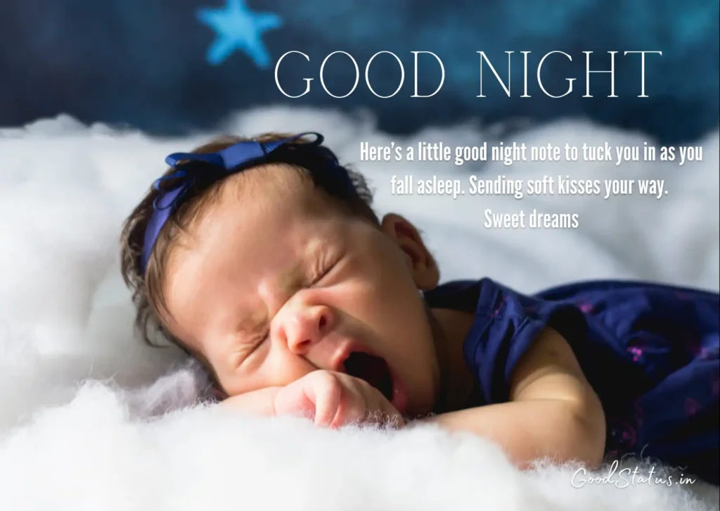 good night baby images