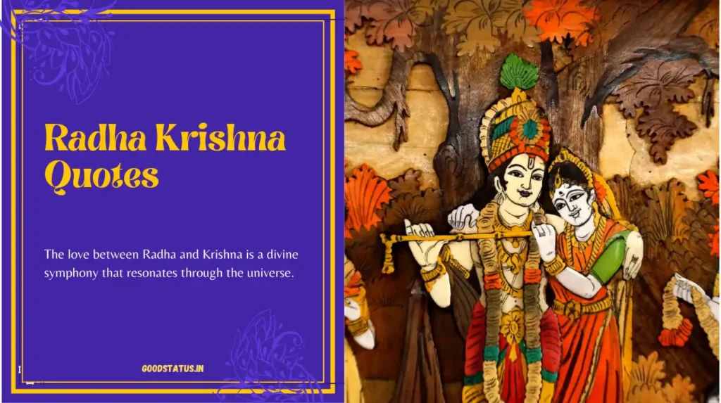 Radha Krishna Love Quotes in English