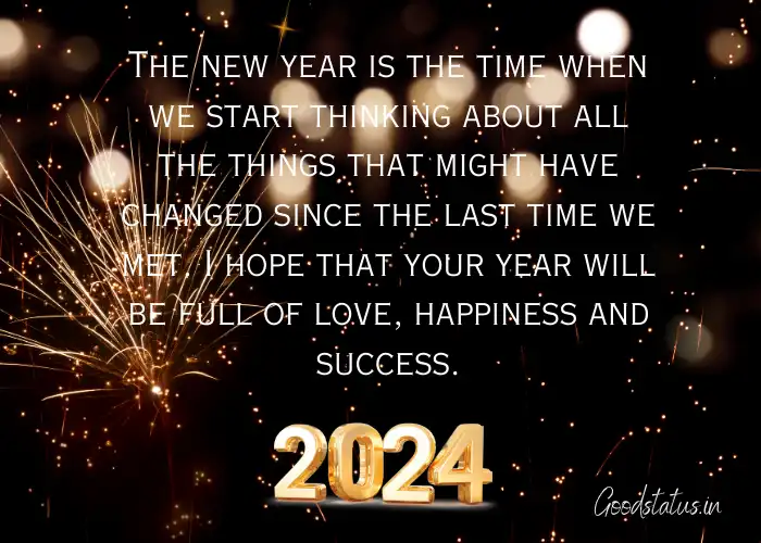 Happy New Year Messages for Love